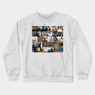 country music collage Crewneck Sweatshirt